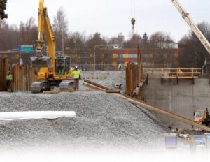 Lighter embankments with foam glass aggregate
